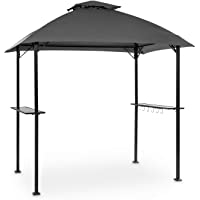 Blumfeldt Steakhouse al Sur - Techo para barbacoa- Poliéster de 160 g impermeable- 7 ganchos para colgar utensilios- 2…